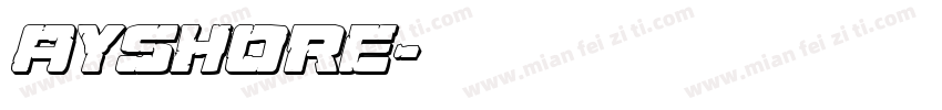 AYSHORE字体转换