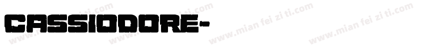 cassiodore字体转换