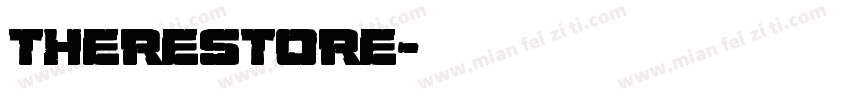 therestore字体转换
