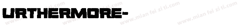 urthermore字体转换