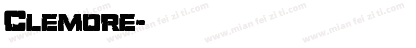 Clemore字体转换
