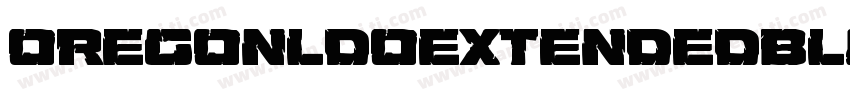 oregonldoextendedblack字体转换