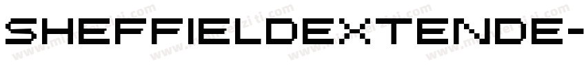 sheffieldExtende字体转换