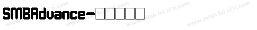 SMBAdvance字体转换