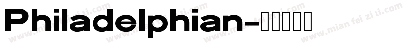 Philadelphian字体转换