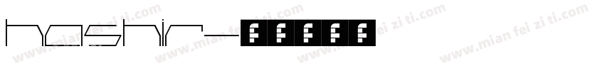 Hashir字体转换