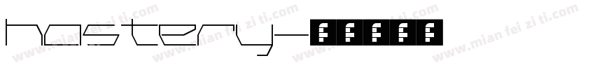 Hastery字体转换