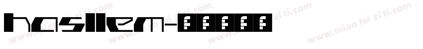 hasllem字体转换