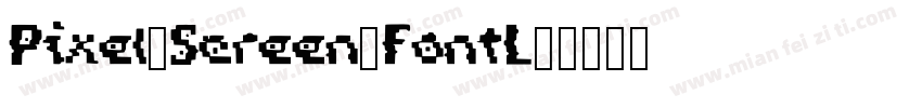 Pixel_Screen_Font-L字体转换