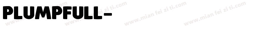 Plumpfull字体转换