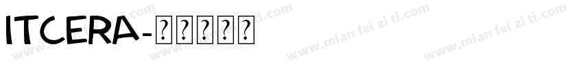ITCEra字体转换