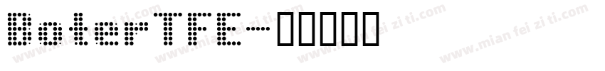 BoterTFE字体转换