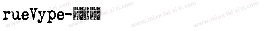 rueVype字体转换