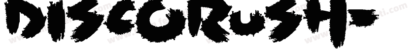 DiscoRush字体转换