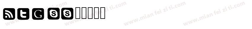 FontSocialColors-5EEv字体转换