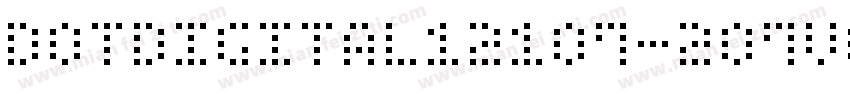 DotDigital12107-2O7vo字体转换