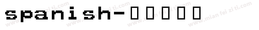 spanish字体转换