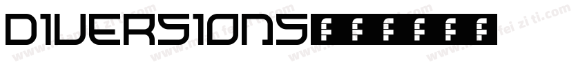 Diversions字体转换