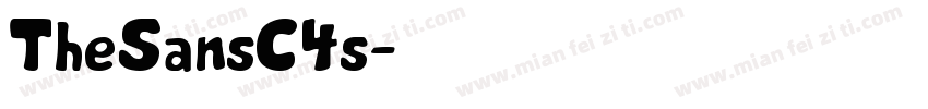TheSansC4s字体转换