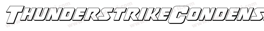ThunderstrikeCondensed字体转换