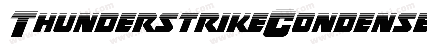 ThunderstrikeCondensed字体转换