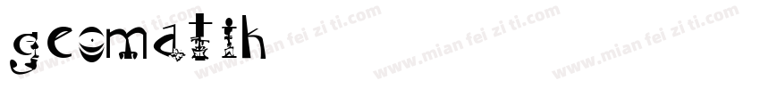 Geomatik字体转换