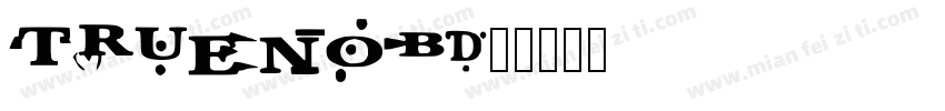 TRUENObd字体转换