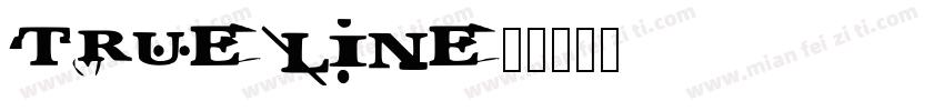 TrueLine字体转换