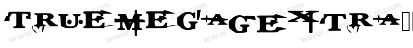 TrueMegaG-Extra字体转换