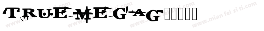 TrueMegaG字体转换