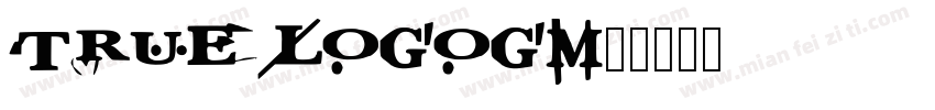 truelogog-m字体转换