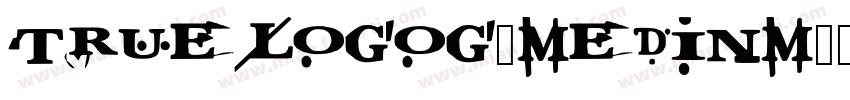 truelogog_medinm字体转换