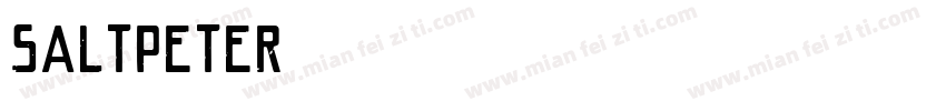 Saltpeter字体转换