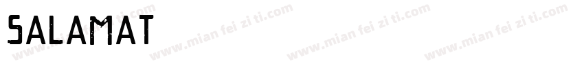 salamat字体转换