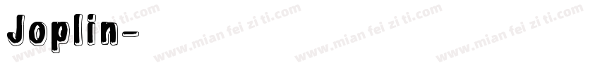 Joplin字体转换