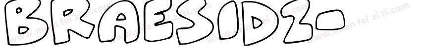 BRAESID2字体转换