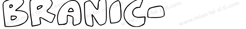 BRANIC字体转换