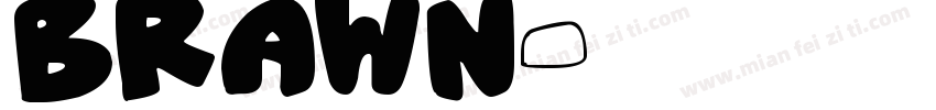 brawn字体转换