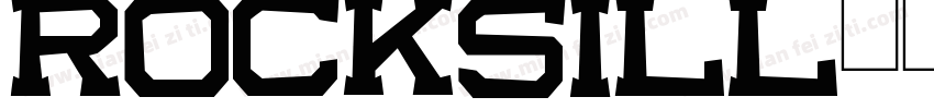 rocksill字体转换