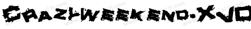 CrazyWeekend-XVD9字体转换