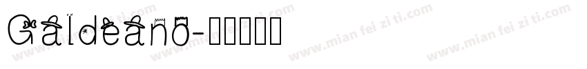 Galdeano字体转换