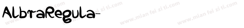AlbraRegula字体转换