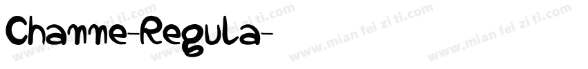 Channe-Regula字体转换