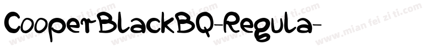 CooperBlackBQ-Regula字体转换