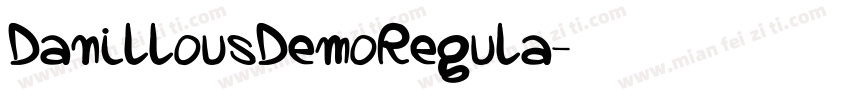 DanillousDemoRegula字体转换