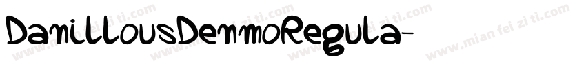 DanillousDenmoRegula字体转换