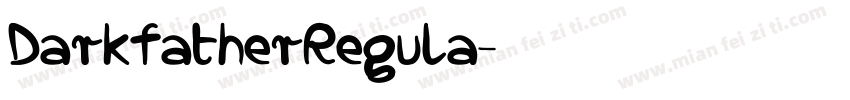 DarkfatherRegula字体转换