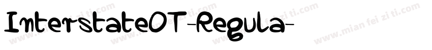 InterstateOT-Regula字体转换