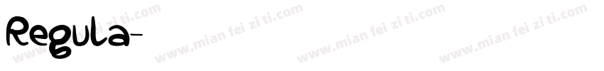 Regula字体转换