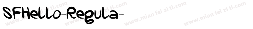 SFHello-Regula字体转换